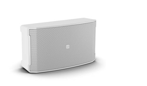 LD SYSTEMS SOUND SERIE DQOR (LDDQORSUB8W) 8" TWO-WAY PASSIVE INDOOR/OUTDOOR INSTALLATION LOUDSPEAKER 4 OHM, IP55, WHITE, SOPORTE OPCIONAL A PARED Y TECHO, WARRANTY 5 YEARS (PU3) - imagen 2
