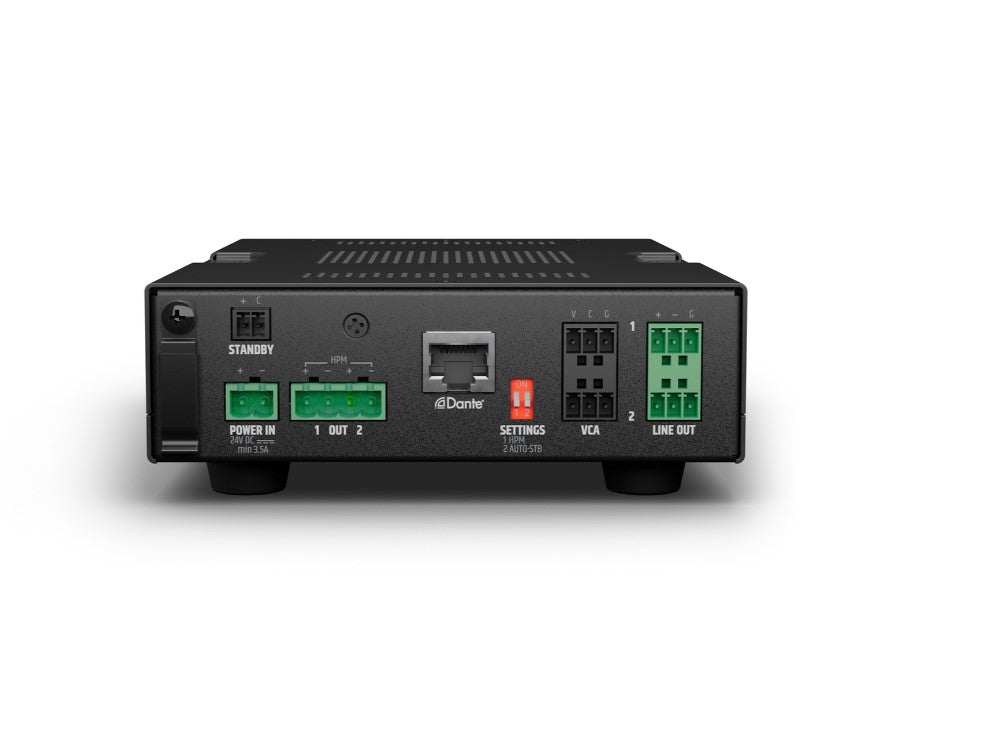 LD SYSTEMS SOUND SERIE TICA (LDAMP205D) DANTE- ENABLED AMPLIFIER 2X50 W 4 OHM - imagen 3