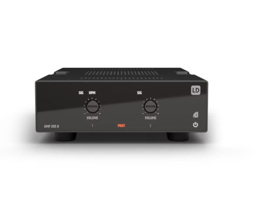 LD SYSTEMS SOUND SERIE TICA (LDAMP205D) DANTE- ENABLED AMPLIFIER 2X50 W 4 OHM - imagen 1