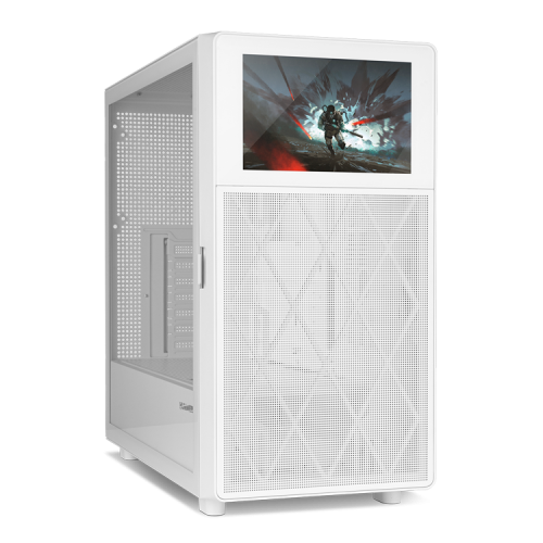 NOX Hummer BIOS Midi Tower Blanco - imagen 1