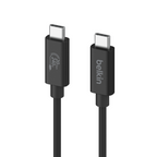 Belkin INZ004BT2MBK cable USB USB4 Gen 2x2 2 m USB C Negro - imagen 3
