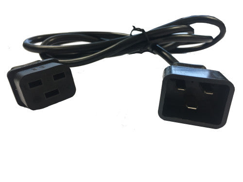 Imagen de Salicru CABLE SALIDA IEC ALIMEN C20/C19 1.8m 16A