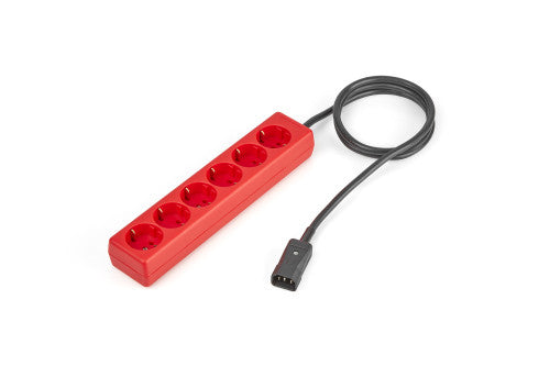 Imagen de Salicru CABLE IEC SAL ROJO C14/6-SCHU 2mts
