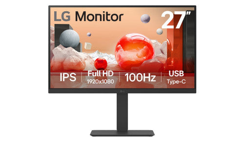 Imagen de LG 27BA650-B pantalla para PC 68,6 cm (27") 1920 x 1080 Pixeles Full HD LCD Negro
