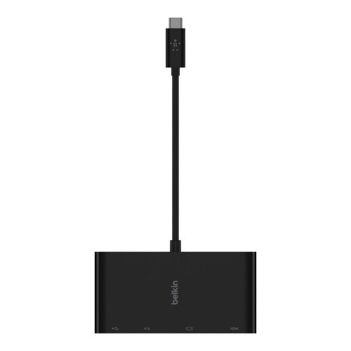 Belkin AVC005BTBK base para portátil y replicador de puertos Alámbrico USB 3.2 Gen 1 (3.1 Gen 1) Type-C Negro - imagen 3