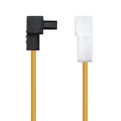 Nanocable CABLE SATA ALIMENTACION ACODADO 5.25"(MOLEX 4PIN)/M-SATA/H 16 CM OEM - imagen 2