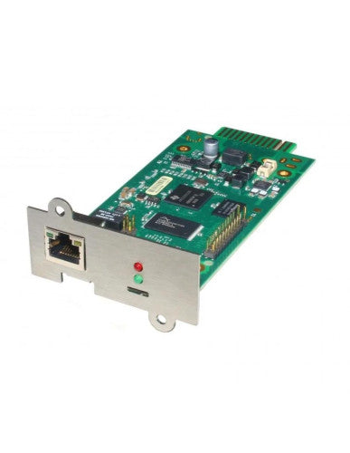 Imagen de SALICRU ADAPTADOR ETHERNET / SNMP WEB ADAPTER. PROTOCOLO MODBUS TCP. SNMP V2 Y V3. SHUTDOWN DE SERVIDORES, MED
