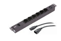Imagen 1 de APC EPDU1010B-SCH unidad de distribución de energía (PDU) 7 salidas AC 1U Negro