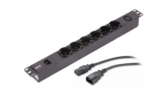 APC EPDU1010B-SCH unidad de distribución de energía (PDU) 7 salidas AC 1U Negro