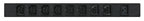 APC EPDU1016S unidad de distribución de energía (PDU) 8 salidas AC 1U Negro - imagen 2