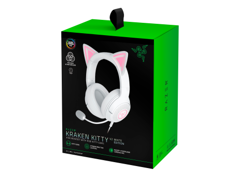 Razer AURICULARES RAZER KRAKEN KITTY V2 BT BLANCO (RZ04-04860600-R3M1) - imagen 2
