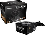 ASRock FUENTE ALIMENTACION ASROCK CL-550B,PSU,550W,80 PLUS BRONZE,120MM,ACTIVE PFC,PCI-E (6+2 pin)x4,SATA (5 pin)x4 - imagen 1