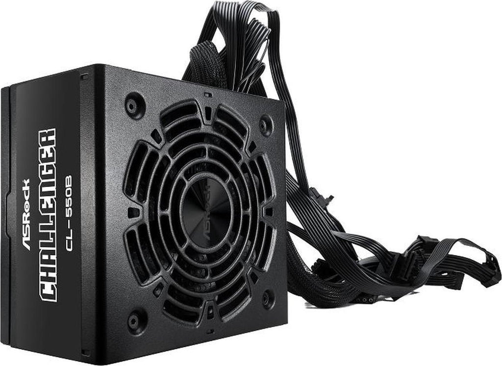 ASRock FUENTE ALIMENTACION ASROCK CL-550B,PSU,550W,80 PLUS BRONZE,120MM,ACTIVE PFC,PCI-E (6+2 pin)x4,SATA (5 pin)x4 - imagen 3