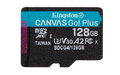 Kingston Technology 128GB microSDXC Canvas Go Plus Gen4 200R A2 U3 Paquete individual sin ADP - imagen 1