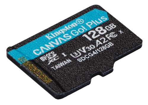 Kingston Technology 128GB microSDXC Canvas Go Plus Gen4 200R A2 U3 Paquete individual sin ADP - imagen 2