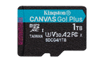 Kingston Technology 1 TB microSDXC Canvas Go Plus Gen4 200R A2 U3 Paquete individual sin ADP - imagen 1