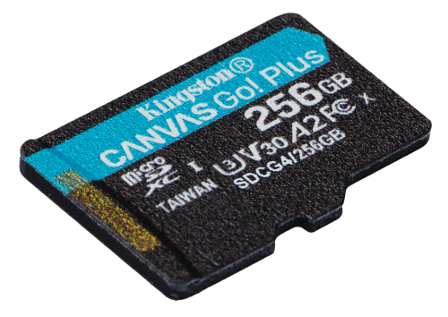 Kingston Technology 256 GB microSDXC Canvas Go Plus Gen4 200R A2 U3 Paquete individual sin ADP - imagen 2