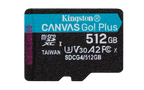 Kingston Technology Tarjeta microSDXC Canvas Go Plus Gen4 de 512 GB, 200 MB/s, A2 U3 V30 y adaptador - imagen 2