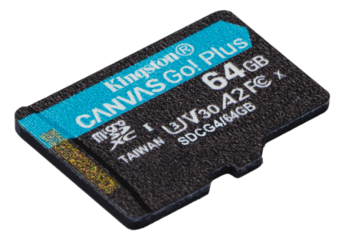 Kingston Technology 64GB microSDXC Canvas Go Plus Gen4 200R A2 U3 Paquete individual sin ADP - imagen 2