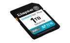 Kingston Technology 1TB SDXC Canvas Go Plus Gen4 200MB/s C10 UHS-I U3 V30 - imagen 2