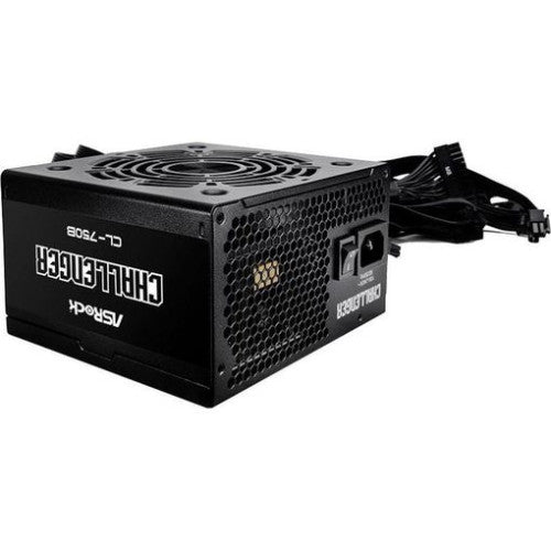 ASRock FUENTE ALIMENTACION ASROCK CL-750B,PSU,750W,80 PLUS BRONZE,120MM,ACTIVE PFC,PCI-E 5.1 (12+4pin)x1,PCI-E (6+2 pin)x4,SATA (5 pin)x4 - imagen 3