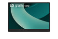 Imagen de LG 17MT70 Monitor portátil Negro, Acero inoxidable 43,2 cm (17") LED 2560 x 1600 Pixeles