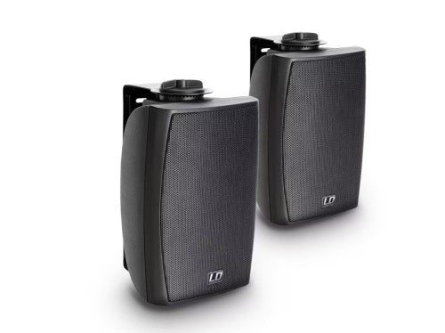 LD SYSTEMS INTEGRATION SERIE CONTRACTOR (LDCWMS42B100V) 4" 2-WAY WALL MOUNT SPEAKER 100 V BLACK (PAIR) WARRANTY 2 YEARS (PU4) - imagen 1