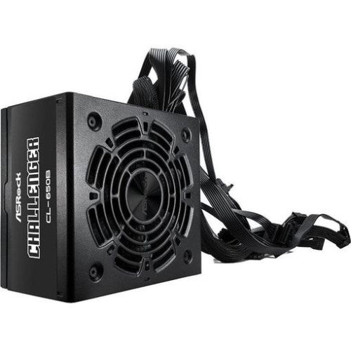 ASRock FUENTE ALIMENTACION ASROCK CL-650B,PSU,650W,80 PLUS BRONZE,120MM,ACTIVE PFC,PCI-E (6+2 pin)x4,SATA (5 pin)x4 - imagen 3