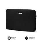 SUBBLIM Funda Ordenador Business Laptop Sleeve Neoprene 13,3-14" Black - imagen 2