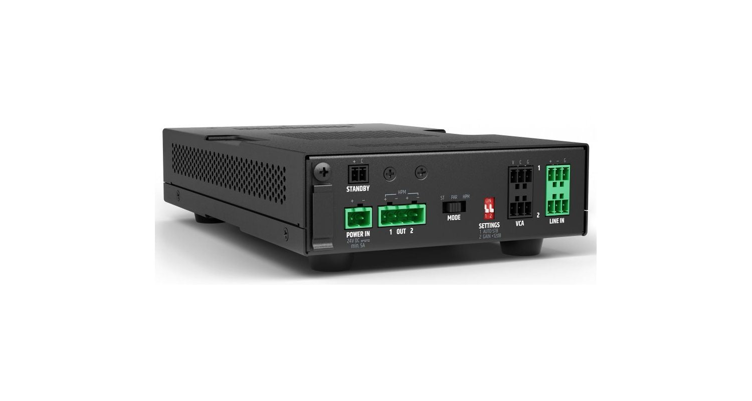 LD SYSTEMS INTEGRATION SERIE TICA (LDAMP205) 2-CHANNEL MINI INSTALLATION POWER AMPLIFIER 2X50 W 4 OHM WARRANTY 5 YEARS (PU6) - imagen 2