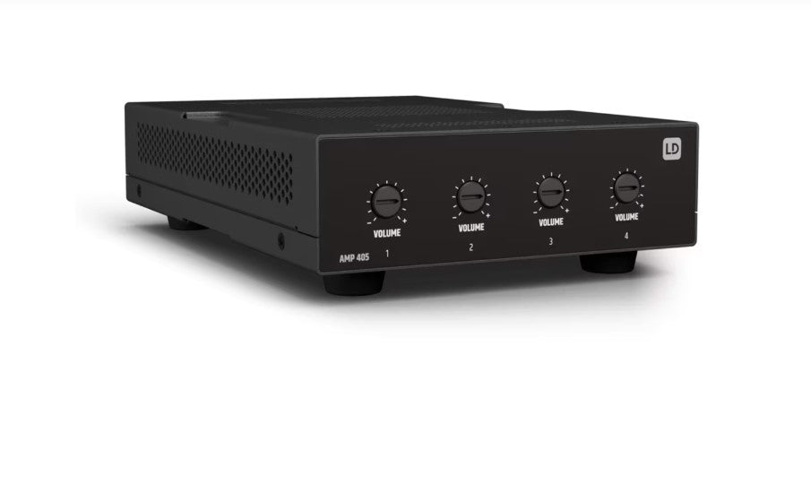 LD SYSTEMS INTEGRATION SERIE TICA (LDAMP405) 4-CHANNEL MINI INSTALLATION POWER AMPLIFIER 4 × 50 W 4 OHM WARRANTY 5 YEARS (PU6) - imagen 3