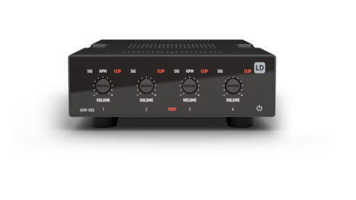 LD SYSTEMS INTEGRATION SERIE TICA (LDAMP405) 4-CHANNEL MINI INSTALLATION POWER AMPLIFIER 4 × 50 W 4 OHM WARRANTY 5 YEARS (PU6) - imagen 1