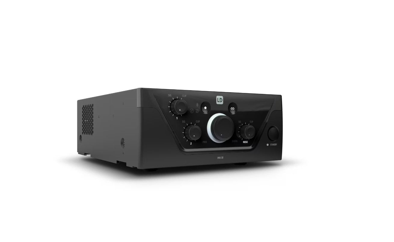 LD SYSTEMS INTEGRATION SERIE IMA (LDIMA30) INSTALLATION MIXING AMPLIFIER 35W 4 OHMS /100V/70V WARRANTY 5 YEARS (PU6) - imagen 2