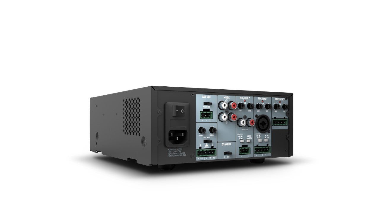 LD SYSTEMS INTEGRATION SERIE IMA (LDIMA60) INSTALLATION MIXING AMPLIFIER 65W 4 OHMS /100V/70V WARRANTY 5 YEARS (PU6) - imagen 2