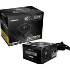 ASRock FUENTE ALIMENTACION ASROCK CL-750G,PSU,750W,80 PLUS GOLD,120MM,ACTIVE PFC,PCI-E 5.1 (12+4pin)x1,PCI-E (6+2 pin)x4,SATA (5 pin)x4 - imagen 1