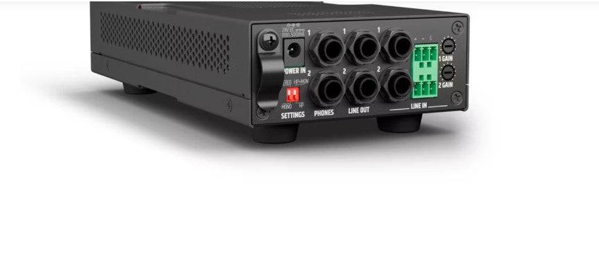 LD SYSTEMS INTEGRATION SERIE TICA (LDHPA2) 2-CHANNEL HEADPHONE AMPLIFIER WARRANTY 5 YEARS (PU8) - imagen 2