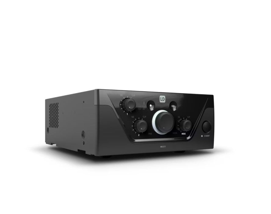 LD SYSTEMS INTEGRATION SERIE PREAMPLIFIER (LDPREST1) 4-CHANNEL STEREO MIXER PREAMPLIFIER WARRANTY 5 YEARS (PU6) - imagen 2