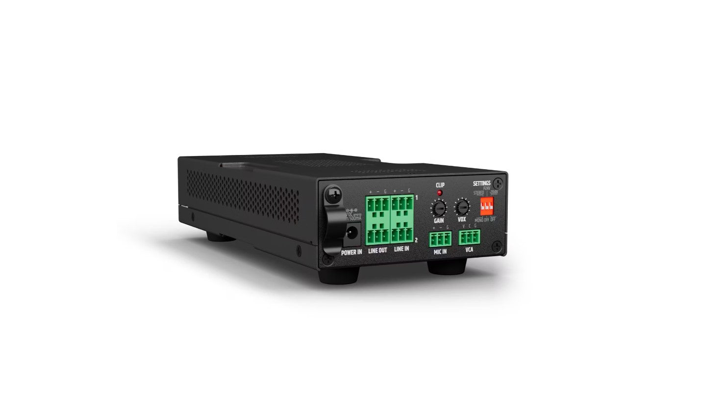 LD SYSTEMS INTEGRATION SERIE TICA (LDPRE2) TWO-CHANNEL MICROPHONE AND LINE MIXER WARRANTY 5 YEARS (PU8) - imagen 3