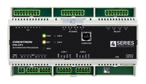 CRESTRON 4-SERIES DIN RAIL CONTROL SYSTEM (DIN-AP4) 6510417