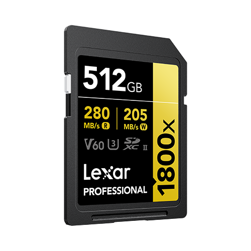 Lexar Professional 1800x 512 GB SDXC UHS-II Clase 10 - imagen 2