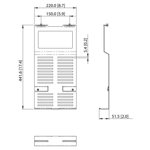 VOGELS PFA 9165 ACCESSORY BRACKET BLACK (PFA9165) - imagen 3