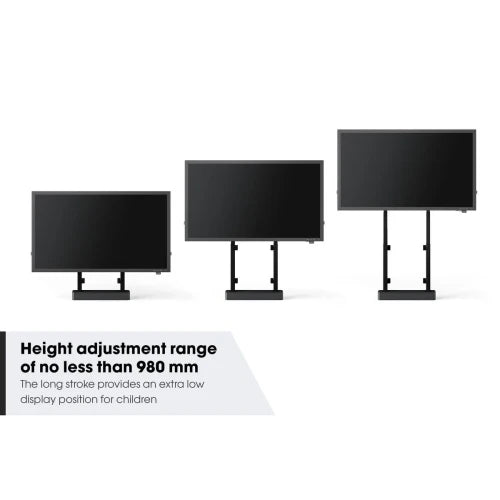 VOGELS RISE 2005 MOTORIZED DISPLAY LIFT FLOOR/WALL 50 BLACK (RISE2005) - imagen 3