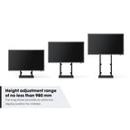 VOGELS RISE 2005 MOTORIZED DISPLAY LIFT FLOOR/WALL 50 BLACK (RISE2005) - imagen 3