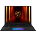 MSI PORTATIL TITAN 18 HX AI A2XWIG-245ES. 18" 16:10 UHD+ (3840X2400) 120HZ, IPS. INTEL CORE ULTRA 9 285HX. NVIDIA GEFORCE RTX 5080 , GDDR7 16GB. DDR5 6400MHZ 32GB*2. 2TB NVME PCIE SSD. W11 HOME. NEGRO - imagen 1