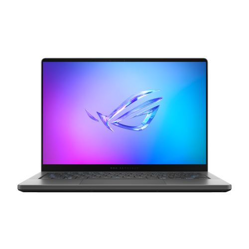 ASUS ROG Zephyrus G14 OLED GA403UM-QS002 - Ordenador Portátil Gaming de 14" 3K 120Hz (AMD Ryzen 9 270, 32GB RAM, 1TB SSD, NVIDIA RTX 5060 8GB, Sin Sistema Operativo) Gris Eclipse - Teclado QWERTY español - imagen 1