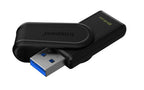 Kingston Technology DataTraveler 64GB Portable USB 3.2 Gen 1 Exodia S (Black/Black) - imagen 2