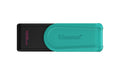Kingston Technology DataTraveler 128GB Portable USB 3.2 Gen 1 Exodia S (Black/Turquoise) - imagen 1