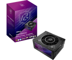Asrock Phantom Gaming PG-1300G unidad de fuente de alimentación 1300 W 20+4 pin ATX ATX Negro - imagen 1