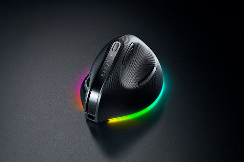 Razer Pro Click V2 Vertical ratón Universal mano derecha RF Wireless + Bluetooth + USB Type-C Óptico 30000 DPI - imagen 2