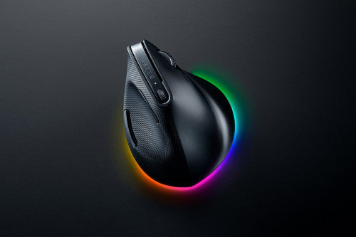 Razer Pro Click V2 Vertical ratón Universal mano derecha RF Wireless + Bluetooth + USB Type-C Óptico 30000 DPI - imagen 3